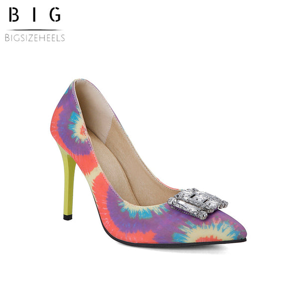 Bigsizeheels Banquet color with wedding heels - Pink freeshipping - bigsizeheel®-size5-size15 -All Plus Sizes Available!