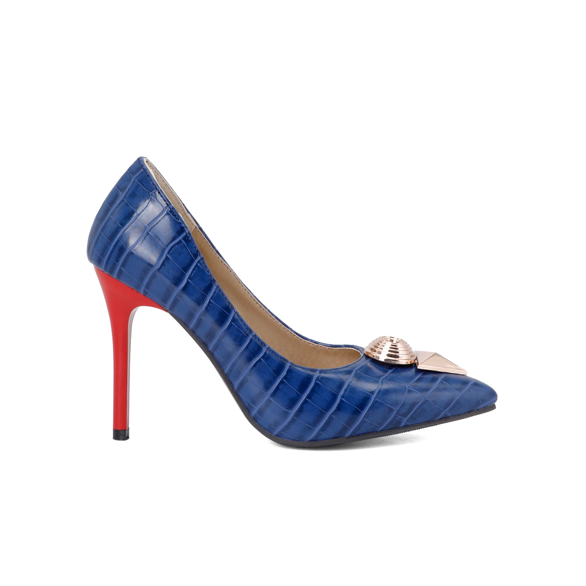 Bigsizeheels Trendy party heels - Blue freeshipping - bigsizeheel®-size5-size15 -All Plus Sizes Available!