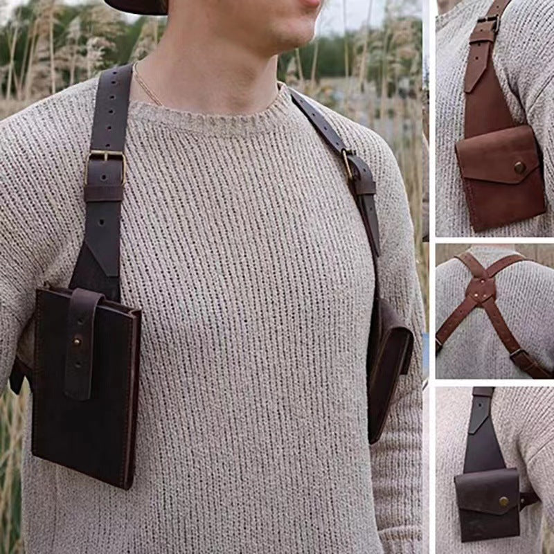 Medieval New Strap Underarm Shoulder Bag Men's Outdoor Adjustable Small Bag