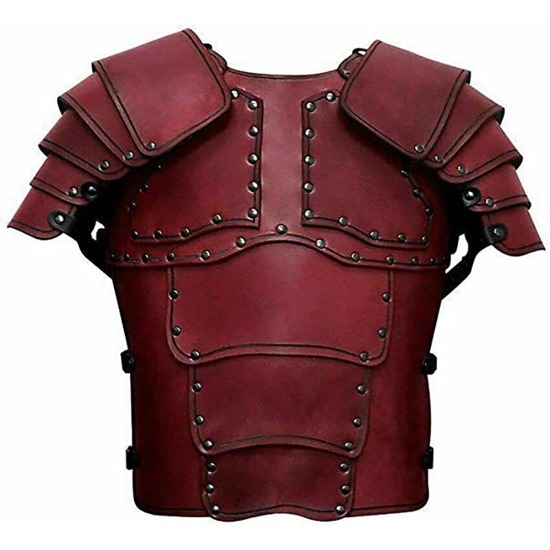 Middle Ages Cross border Foreign Trade New Nordic Viking Leather Armor Warrior Stage Suit Ancient Roman Pirate Suit Cosplay