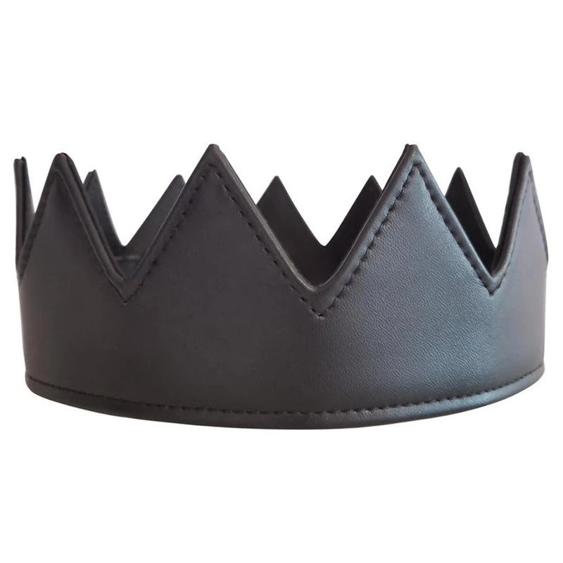 Medieval Nordic Retro Halloween Carnival Makeup Ball PU Medieval King Crown