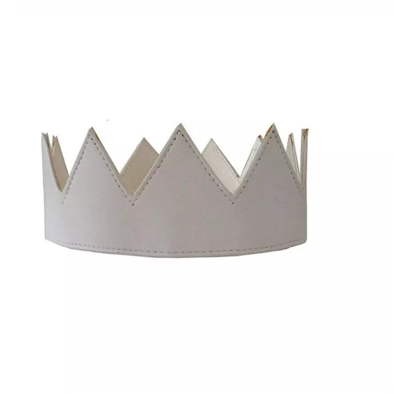 Medieval Nordic Retro Halloween Carnival Makeup Ball PU Medieval King Crown