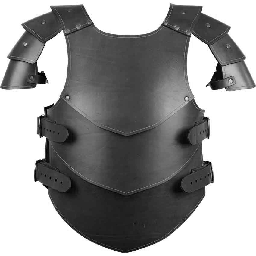 New European and American Vintage Armor Middle Ages Renaissance COSPLAY Leather Armor Shoulder Armor