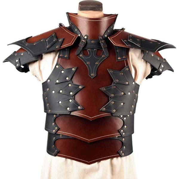 New European and American medieval Renaissance Viking shoulder armor and leather armor stage costumes