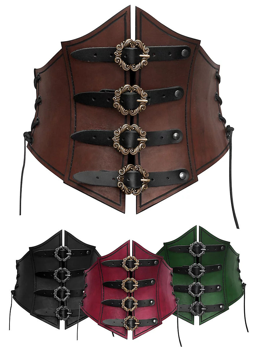 New European and American Retro Medieval Renaissance COSPLAY Lace up Chest Waist Cover