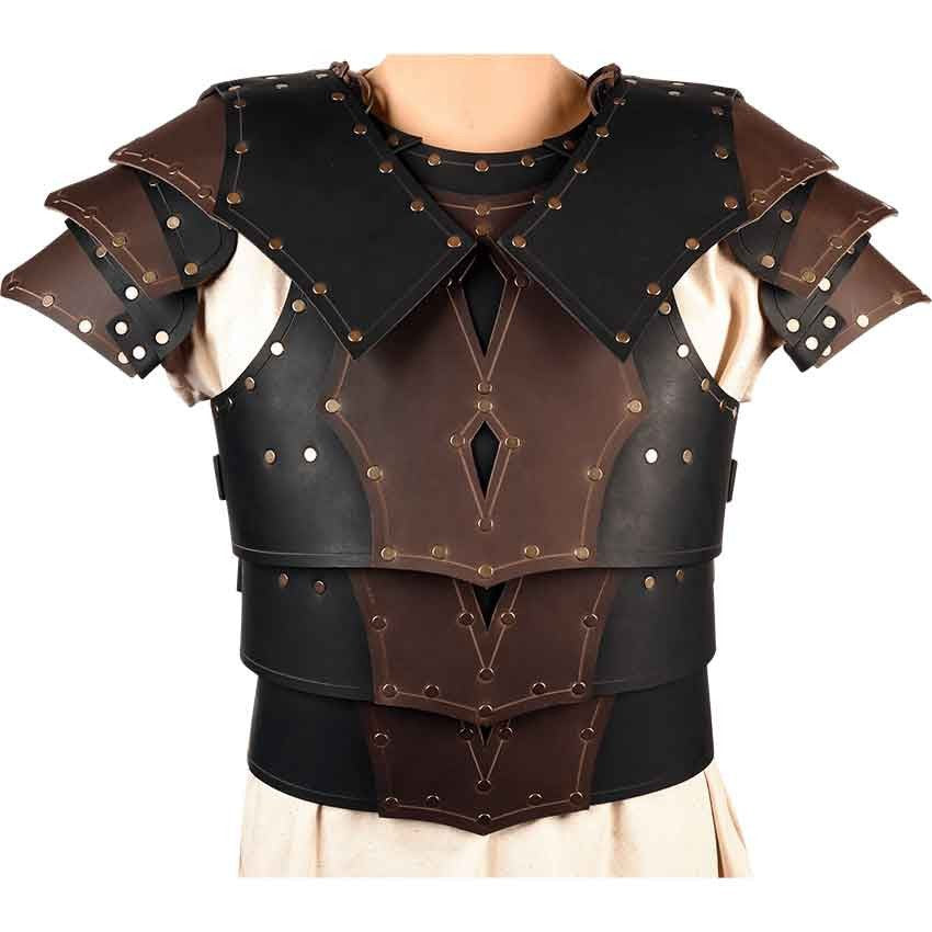 New European and American medieval Renaissance leather set