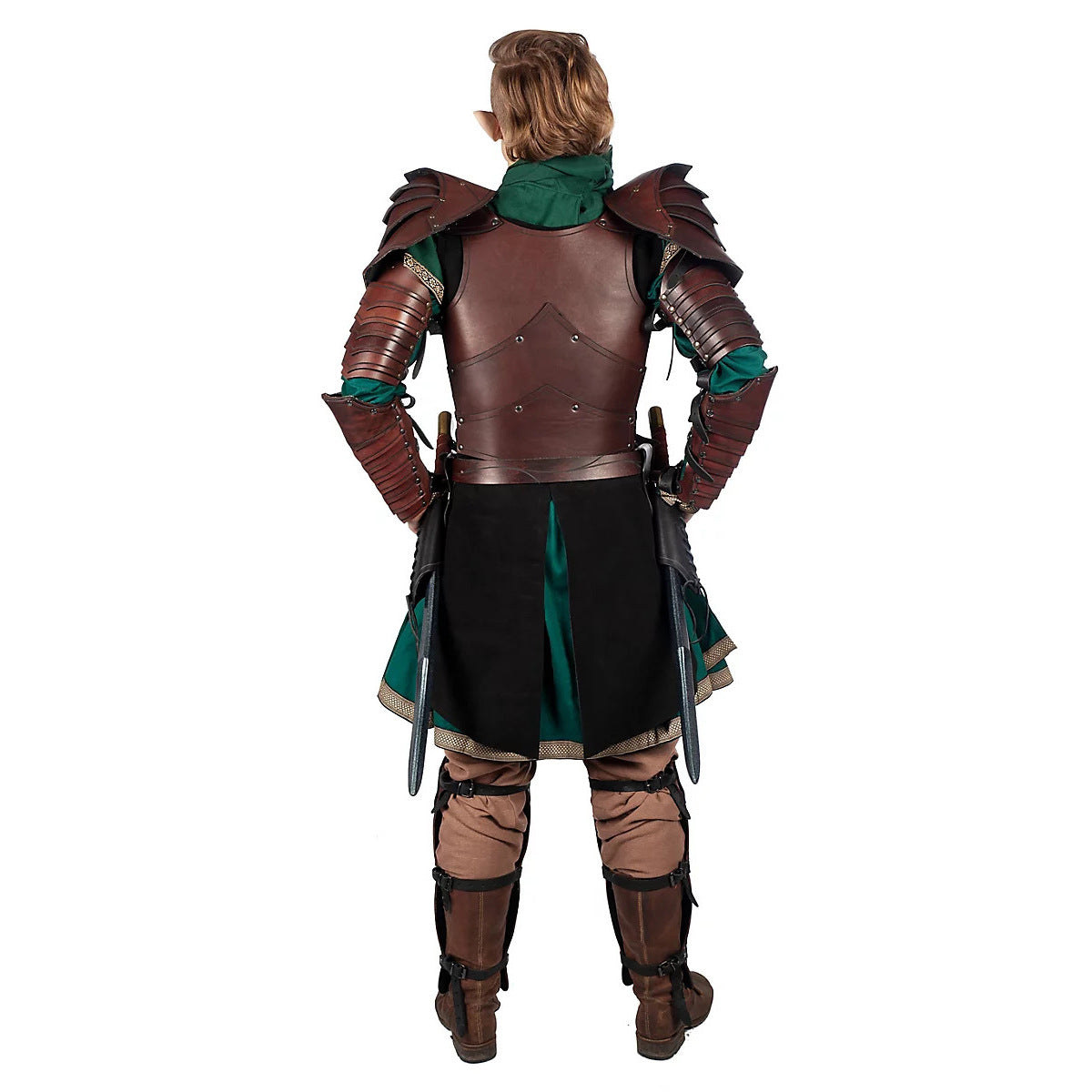 European and American retro Amazon medieval Renaissance COSPLAY leather elf warrior