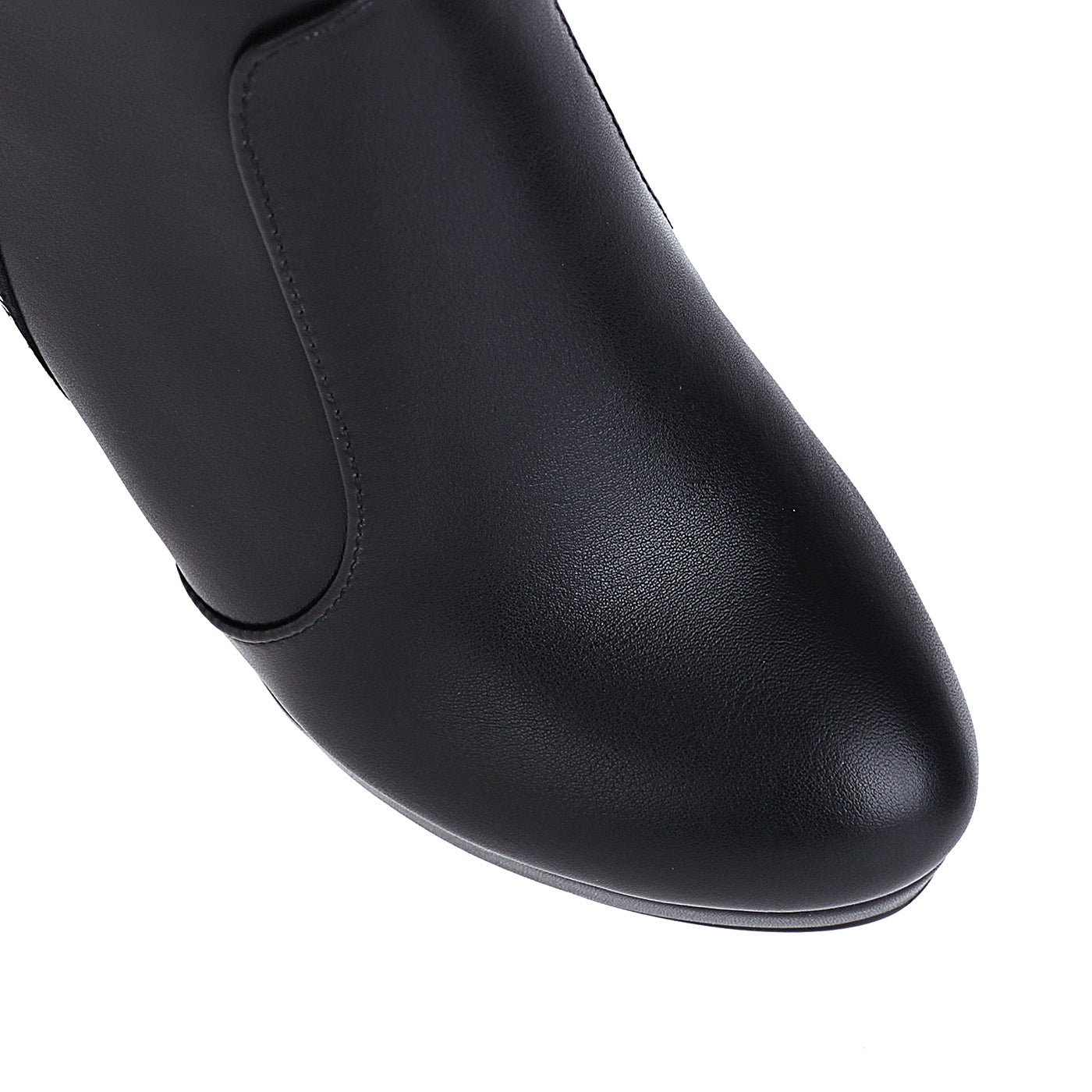 Bigsizeheels All-match stiletto super high-heel platform sexy boots - Black freeshipping - bigsizeheel®-size5-size15 -All Plus Sizes Available!