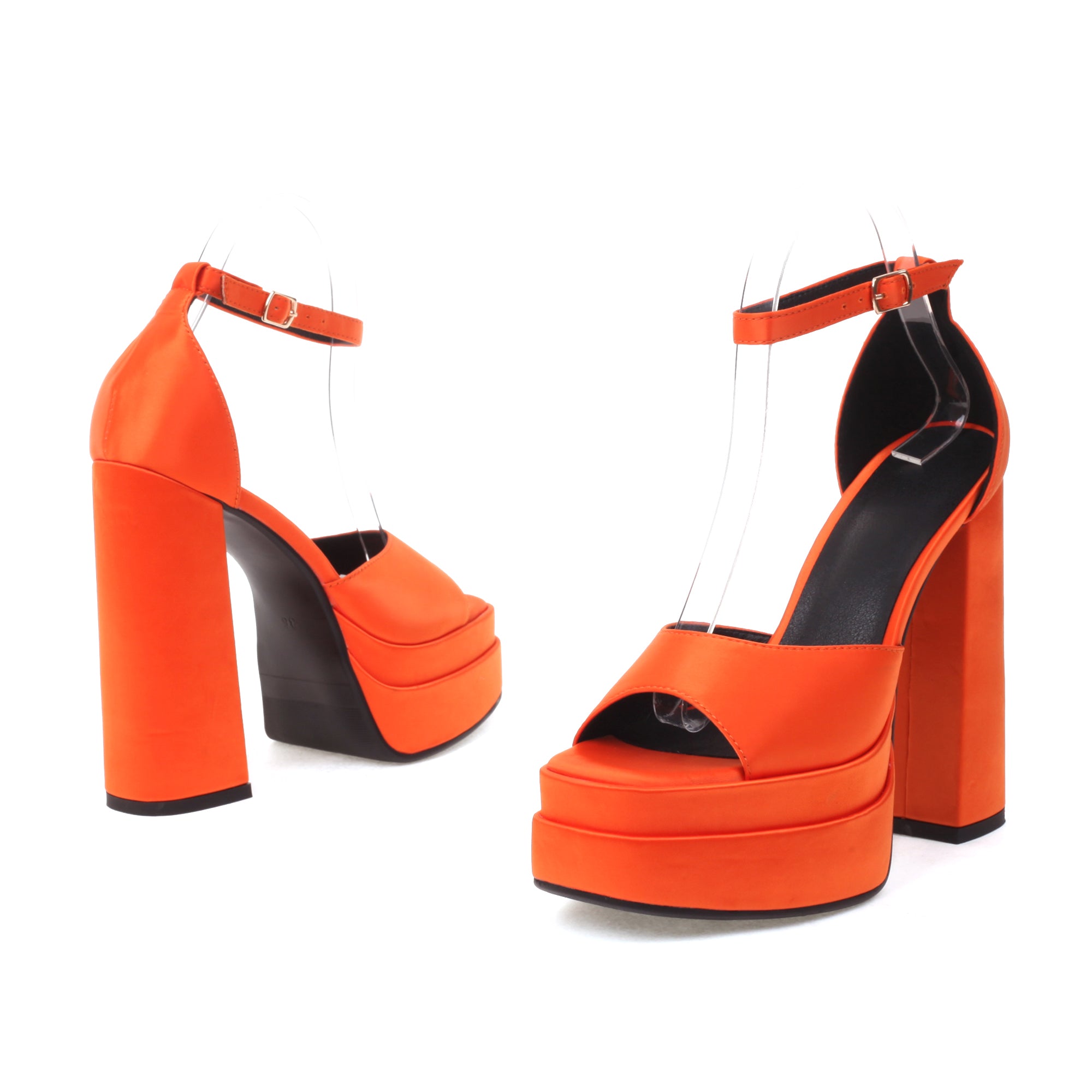 the Sexy Platform Ankle Strap Open Toe Sandals-Orange are from bigsizeheels