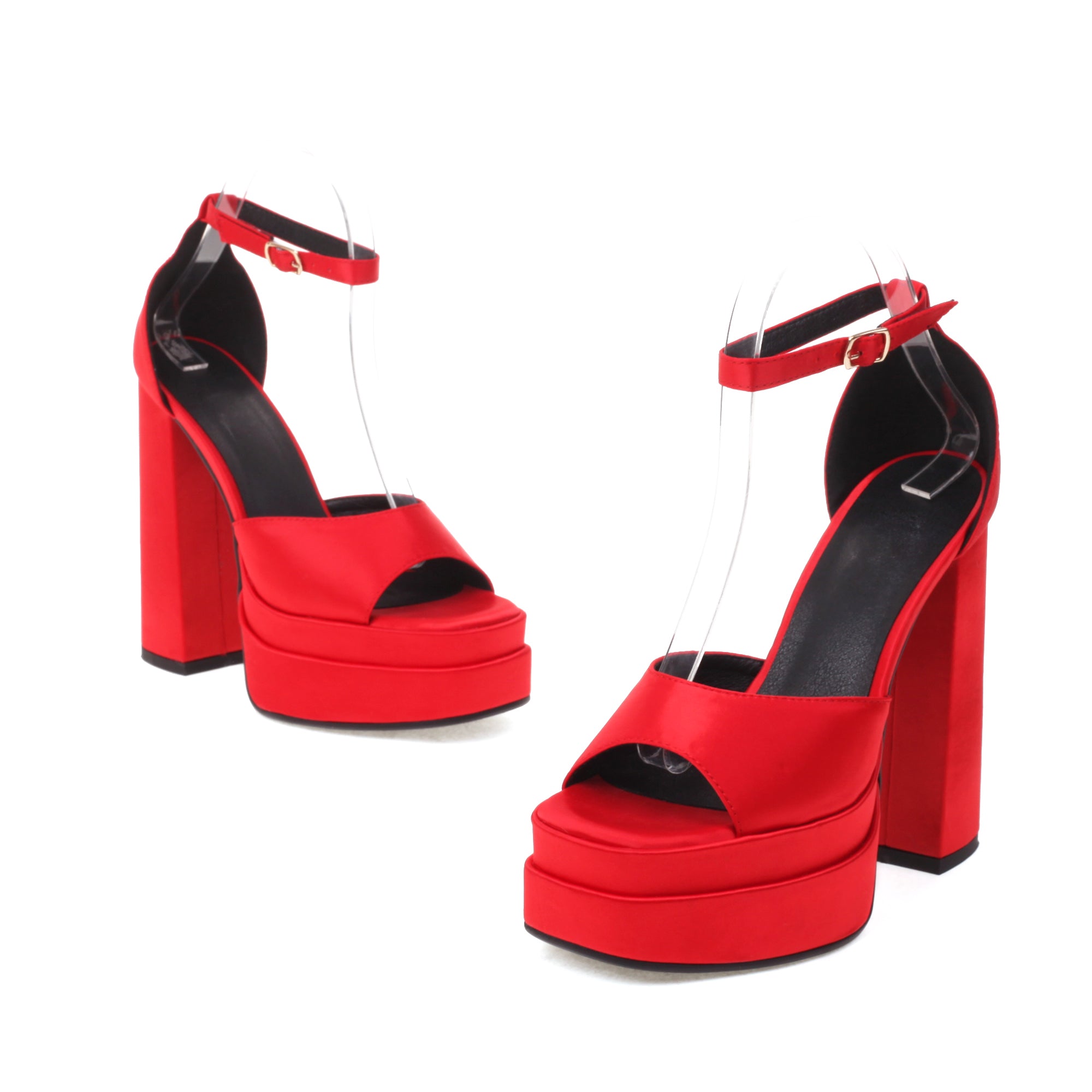 the Sexy Platform Ankle Strap Open Toe Sandals-Red are from bigsizeheels